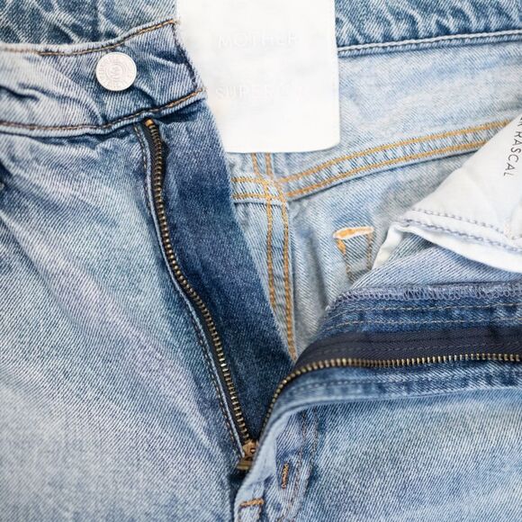 Mother Superior Denim Swooner Rascal Ankle Light Wash Cotton Jeans Size 26 - Picture 7 of 10